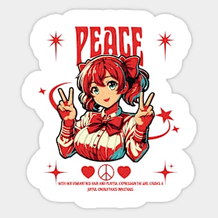 Anime Girl Sticker